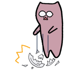 Meow I am Not a Cat 3 sticker #7048269