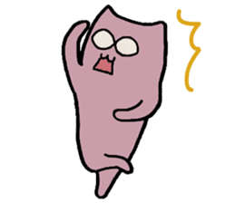 Meow I am Not a Cat 3 sticker #7048270