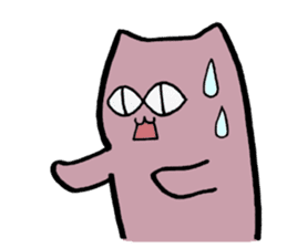 Meow I am Not a Cat 3 sticker #7048272