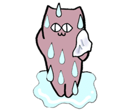 Meow I am Not a Cat 3 sticker #7048274