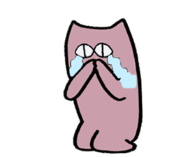 Meow I am Not a Cat 3 sticker #7048276