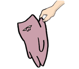 Meow I am Not a Cat 3 sticker #7048285