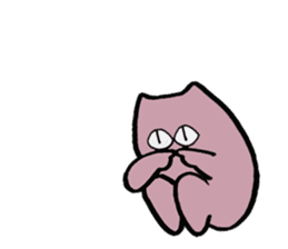 Meow I am Not a Cat 3 sticker #7048286