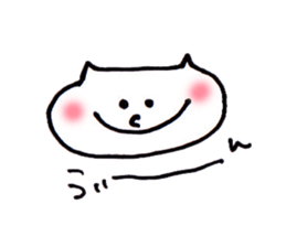 yuru dog cat sticker #7048697