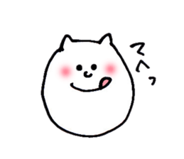 yuru dog cat sticker #7048699