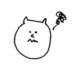 yuru dog cat sticker #7048701