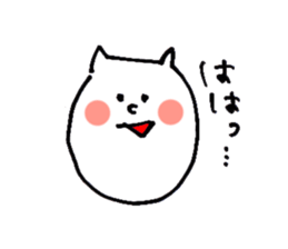 yuru dog cat sticker #7048702
