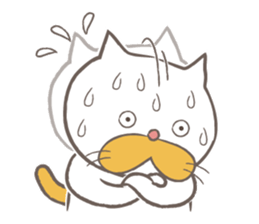 The Sweaty Cat sticker #7048892