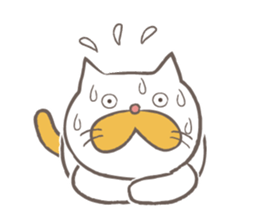 The Sweaty Cat sticker #7048894