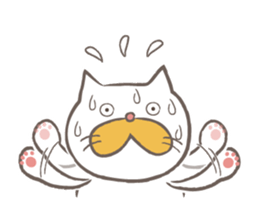 The Sweaty Cat sticker #7048895