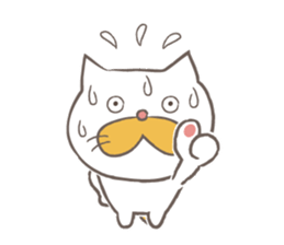 The Sweaty Cat sticker #7048896