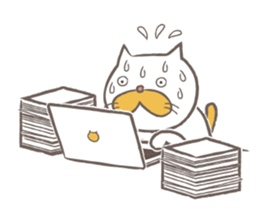 The Sweaty Cat sticker #7048898