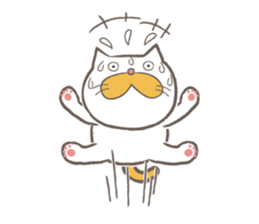 The Sweaty Cat sticker #7048903