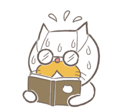 The Sweaty Cat sticker #7048904