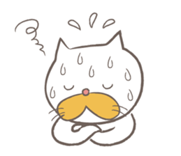 The Sweaty Cat sticker #7048905