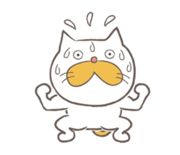 The Sweaty Cat sticker #7048906