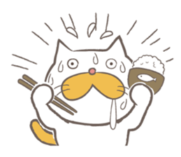 The Sweaty Cat sticker #7048908