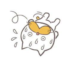 The Sweaty Cat sticker #7048913