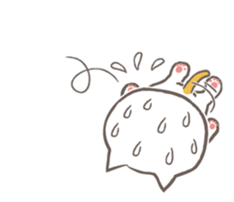 The Sweaty Cat sticker #7048914