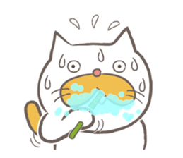 The Sweaty Cat sticker #7048921