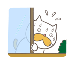 The Sweaty Cat sticker #7048923