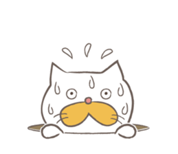 The Sweaty Cat sticker #7048925