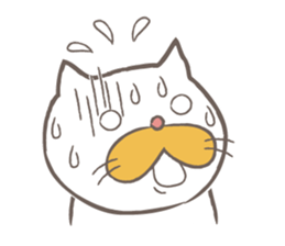 The Sweaty Cat sticker #7048926