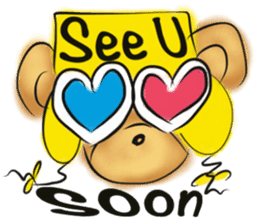 Rossy lady bear III sticker #7049023