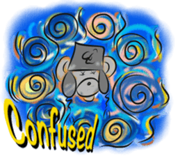 Rossy lady bear III sticker #7049032