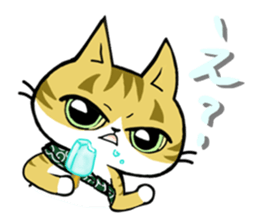 The cat Toranosuke's journey2. sticker #7049134