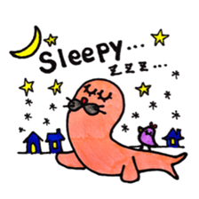 Colorful sticker of animals and insects. sticker #7049450