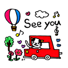 Colorful sticker of animals and insects. sticker #7049451