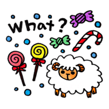 Colorful sticker of animals and insects. sticker #7049456