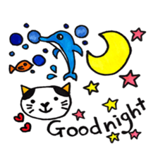 Colorful sticker of animals and insects. sticker #7049469