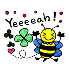 Colorful sticker of animals and insects. sticker #7049478