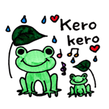 Colorful sticker of animals and insects. sticker #7049479