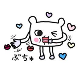 Square fictional man sticker #7049821