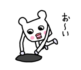 Square fictional man sticker #7049826