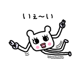 Square fictional man sticker #7049838