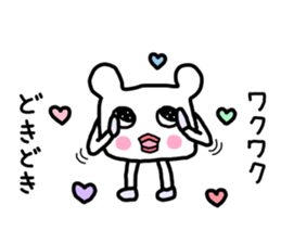 Square fictional man sticker #7049840