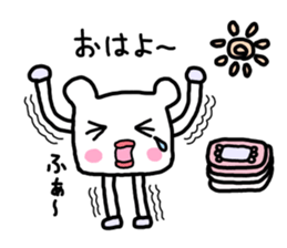 Square fictional man sticker #7049847