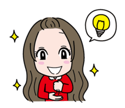 Bilingirl Chika & Friends sticker #7050049