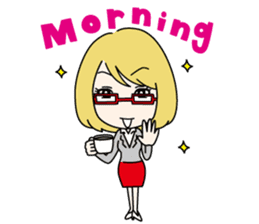 Bilingirl Chika & Friends sticker #7050051