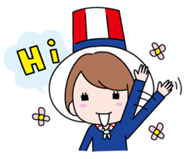 Bilingirl Chika & Friends sticker #7050052