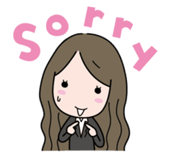 Bilingirl Chika & Friends sticker #7050053