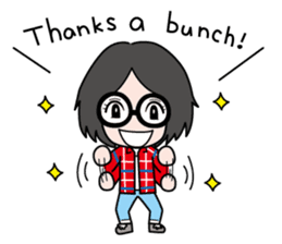 Bilingirl Chika & Friends sticker #7050054