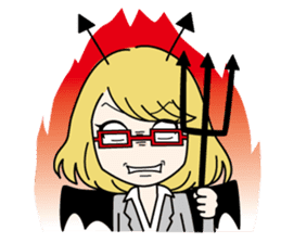 Bilingirl Chika & Friends sticker #7050055