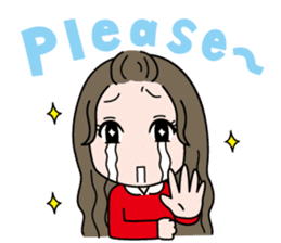 Bilingirl Chika & Friends sticker #7050057