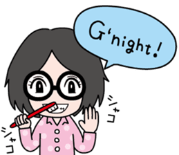 Bilingirl Chika & Friends sticker #7050058