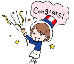 Bilingirl Chika & Friends sticker #7050060